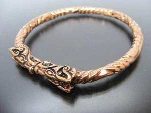 keltischer Armreif Wikinger Drachen Kelten Drache Armreifen Mittelalter 18916C - Bild 1 von 1