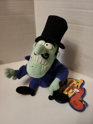 SNIDELY WHIPLASH - The Adventures of Rocky & Bullwinkle & Friends 9" Stuffins Foto 1 de 3
