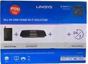 Linksys F5Z0644 modem via cavo e router WiFi intelligente AC1600 all-in uno SENZA EXTENDER - Foto 1 di 3