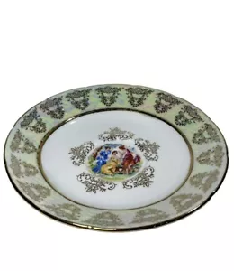 YS Italian Design Ceramics Fine Porcelain Saucer -Lovely Ladies- Vintage - Picture 1 of 9