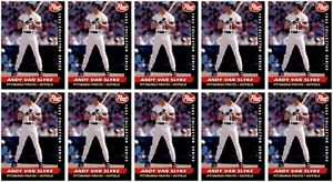 (10) 1993 Post Cereal Baseball #27 Andy Van Slyke Pirates Baseball Card Lot