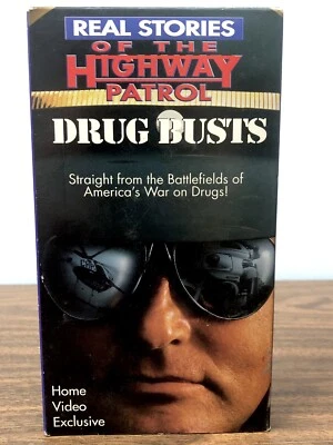 REAL STORIES OF THE HIGHWAY PATROL - DRUG BUSTS COPS POLICE VIDEOS VHS Foto 1 de 4