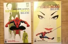 Spider-Man Blue 1 and 2 - Jeph Loeb Tim Sale - Marvel Comics 2002 - Rare series!