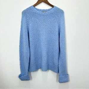 J. Crew Damen Mockneck Pullover Alpaka Mischung Oversize Grobstrick Gr. Medium - Bild 1 von 7