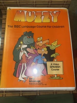 Muzzy - A video Spanish course VHS / cassette - set complete I - Image 1 of 4