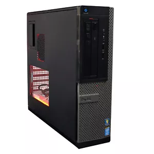 Dell i7 FHD Gaming Computer PC 16GB 256GB SSD 1TB HD AMD RX 550 4GB Wi-Fi BT W10 - Picture 1 of 6