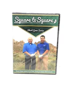 Square To Square Golf Method Short Game Series DVD Instructional NEW SEALED - Picture 1 of 2
