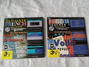 New Vintage 1994 Ultimate French & French Teacher 1, Floppy Disc, Computer,... - Picture 1 of 8