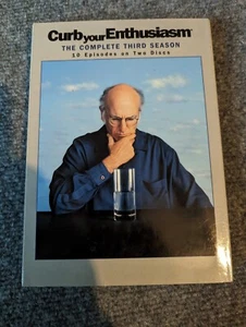 CURB YOUR ENTHUSIASM The Complete Third Season Larry David 10 Episodes 2 DVD - Picture 1 of 2