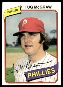 Tug McGraw 1980 Topps Burger King Phillies #20 - Picture 1 of 2