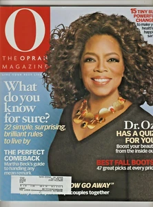O The Oprah Magazine November 2008 VOL. 9 NO. 11 - Picture 1 of 2