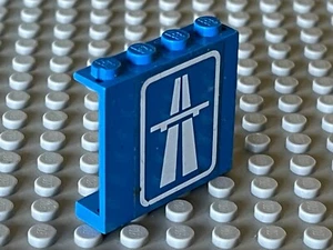 Fenetre LEGO Blue Window 4215b 4215pb027 / Set 6653 Highway Emergency Van - Picture 1 of 1