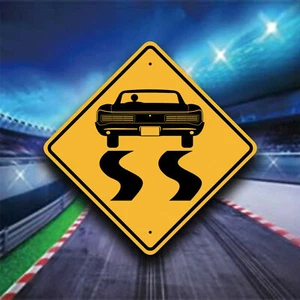 Classic '66 Pontiac GTO - Burnout Schild - Muscle Car Geschenk - Hot Rod Garage Deko  - Bild 1 von 6