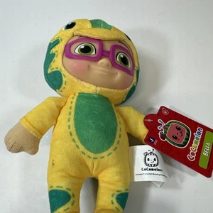 CoComelon Bella Dino Plush Stuffed Toy 8” NWT Dinosaur Theme Little Plushie - Picture 1 of 7