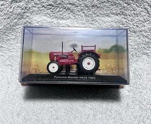 Hachette - Porsche Master N419 - 1962 - rot - Traktor - Modell-Auto OVP - Bild 1 von 17