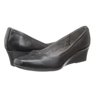 LifeStride Women's Groovy Wedge Pumps, Black Size 9M - Picture 1 of 6
