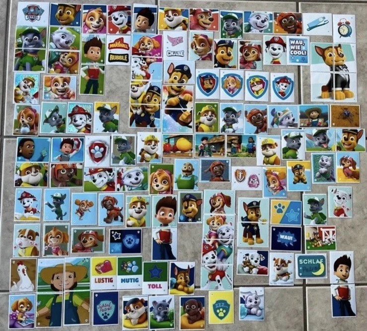 Paw Patrol Sticker Nr 1-120 aus Liste aussuchen Aldi 2024 ab 4 Stück 43% - Bild 1 von 1