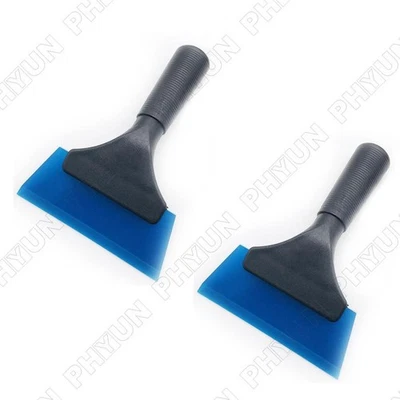 2x Window Tint Vinyl Handle Squeegee Water Blade Snow Scraper Car Film Wrap Tool - Image 1 of 4