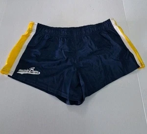 aussieBum mens navy blue yellow Rugby Blitz sport shorts size M - Picture 1 of 7