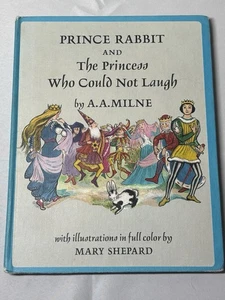 Prince Rabbit And The Princess Who Could Not Laugh VTG 1966 First Edition Good - Imagen 1 de 8