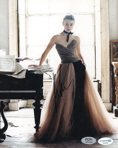 SUPER SALE PLEASE READ! Keira Knightley Signed 8x10 Photo PSA & ACOA COA! - Picture 1 of 3
