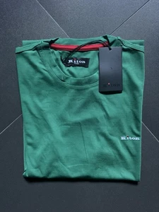 KITON Men t-shirt Size M/50 colour Green - Picture 1 of 8