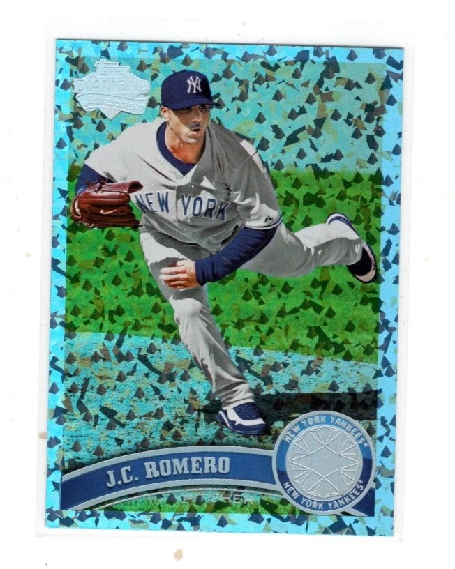 2011 Topps Update Hope Diamond Anniversary #US64 J.C. Romero #46/60 - Image 1 of 2