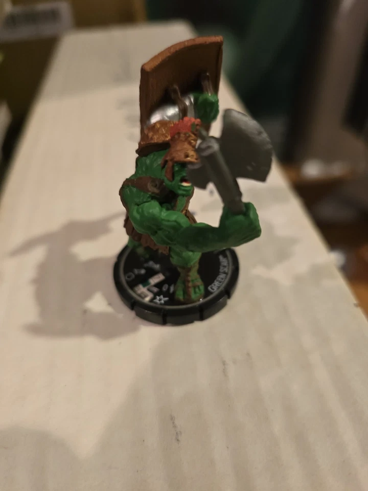 Marvel Heroclix Mutations & Monsters Green Scar #033 Game Figurine no card - Image 1 of 1