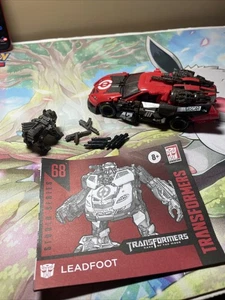 Transformers Studio Series 68 Modellino Deluxe Class Leadfoot 7" con libretto - Foto 1 di 13