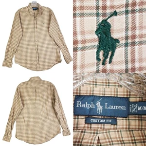 Polo Ralph Lauren Hemd Oxford Herren Größe M Herbst kariert Button Down LS - Bild 1 von 9