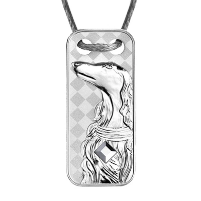 2018 Niue Year of the Dog Pendant Proof Silver Coin - Image 1 of 3