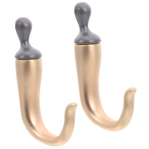 2 ganchos decorativos para abrigos montaje en pared con forma de chile estante de almacenamiento percha para sombreros - Imagen 1 de 20