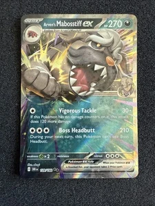 Arven’s Mabosstiff ex 139/182 Destined Rivals NM Pokemon TCG - Picture 1 of 2