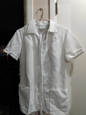 Camisa De Colección Enfermeras Blanca Manga Corta J C Penny Años 70 Talla 12 ¡Halloween! Foto 1 de 4