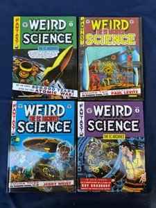EC Archives Weird Science Vol 1-4 set completo copertina rigida - pietra preziosa cavallo scuro - Foto 1 di 15