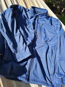 Avalanche Weather Shield Mens Large Jacket Wind Resistant Blue Zipper - Picture 1 of 5