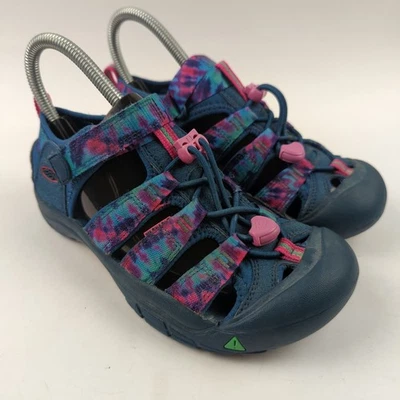 Keen Kids' Newport H2 воды сандалии синий галстук краситель молодежи размер 3 туристическая обувь - Изображение 1 из 4
