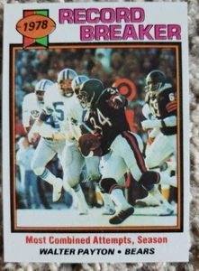1979 TOPPS FOOTBALL #335 WALTER PAYTON RB - Picture 1 of 2