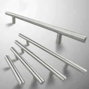 Maniglia a T Ø12 mm acciaio inox armadio da cucina maniglie per porta maniglie per mobili maniglia a ringhiera - Foto 1 di 10