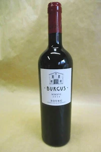 (46,67€/L) 0,75L Burgus Bourg Merlot 2016 14,5% - Bild 1 von 3