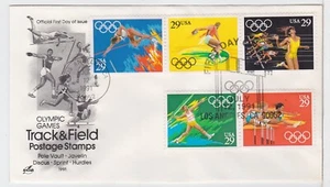 TurtlesTradingPost- Olympics- 1991 FDC #2553-57 Artcraft Cachet - Picture 1 of 1
