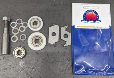 Conjunto de ranura de lengua Eagle America "V" rodamientos de bolas de 2 alas EE. UU. - Router Foto 1 de 2