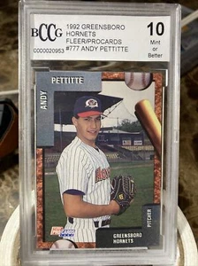 1992 Fleer ProCards Minor League rc Andy Pettitte #777 BCCG 10 very rare - Bild 1 von 2