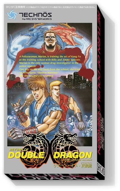 Return of Double Dragon (Compatible with Aftermarket SNES systems