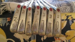 Used  RH Mens Wilson Staff  Dyna-Power  Fluid Feel Set Of 3-9 Irons Steel - Picture 1 of 9