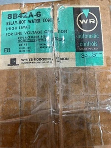 White Rodgers 8B42A-6 Relay-Hot Water Control - Picture 1 of 1