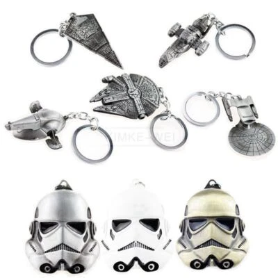 Star Wars Series Keychain Metal Key Chain Keyring Gift New - Image 1 of 2