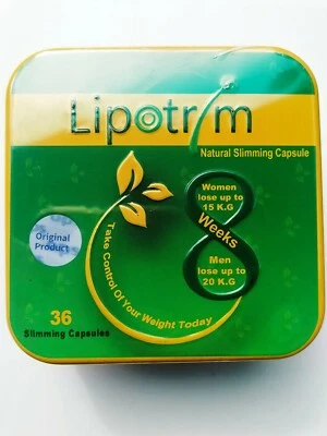The best Weight Loss Natural Formula Lipotrim Fat Burner Slimming 36 Capsules