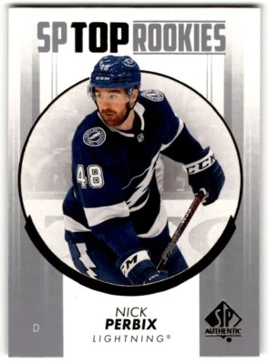 Nick Perbix 2022-23 SP Authentic Top Rookies #TR-48 Tampa Bay Lightning - Image 1 of 2