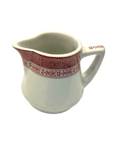 VTG McNicol China Restaurant Ware Niagara 1930’s - 1950 Creamer in Burnished Red - Picture 1 of 7
